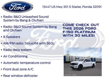 2026 Ford F-150 Platinum 702A
