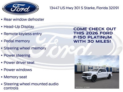 2026 Ford F-150 Platinum 702A