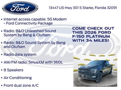 2026 Ford F-150 Platinum 702A