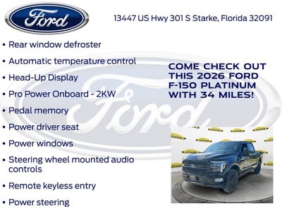 2026 Ford F-150 Platinum 702A