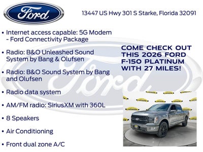 2026 Ford F-150 Platinum 702A