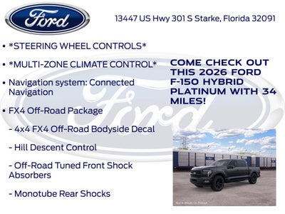 2026 Ford F-150 Platinum 702A