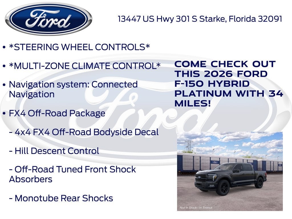 2026 Ford F-150 Platinum 702A