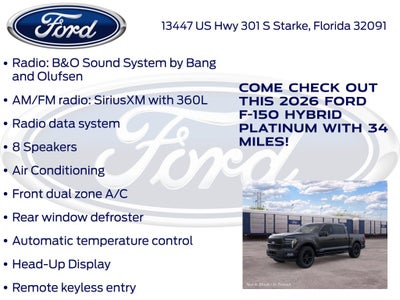 2026 Ford F-150 Platinum 702A