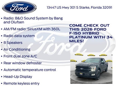 2026 Ford F-150 Platinum 702A