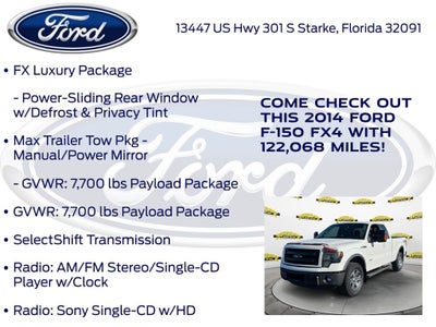 2014 Ford F-150 FX4