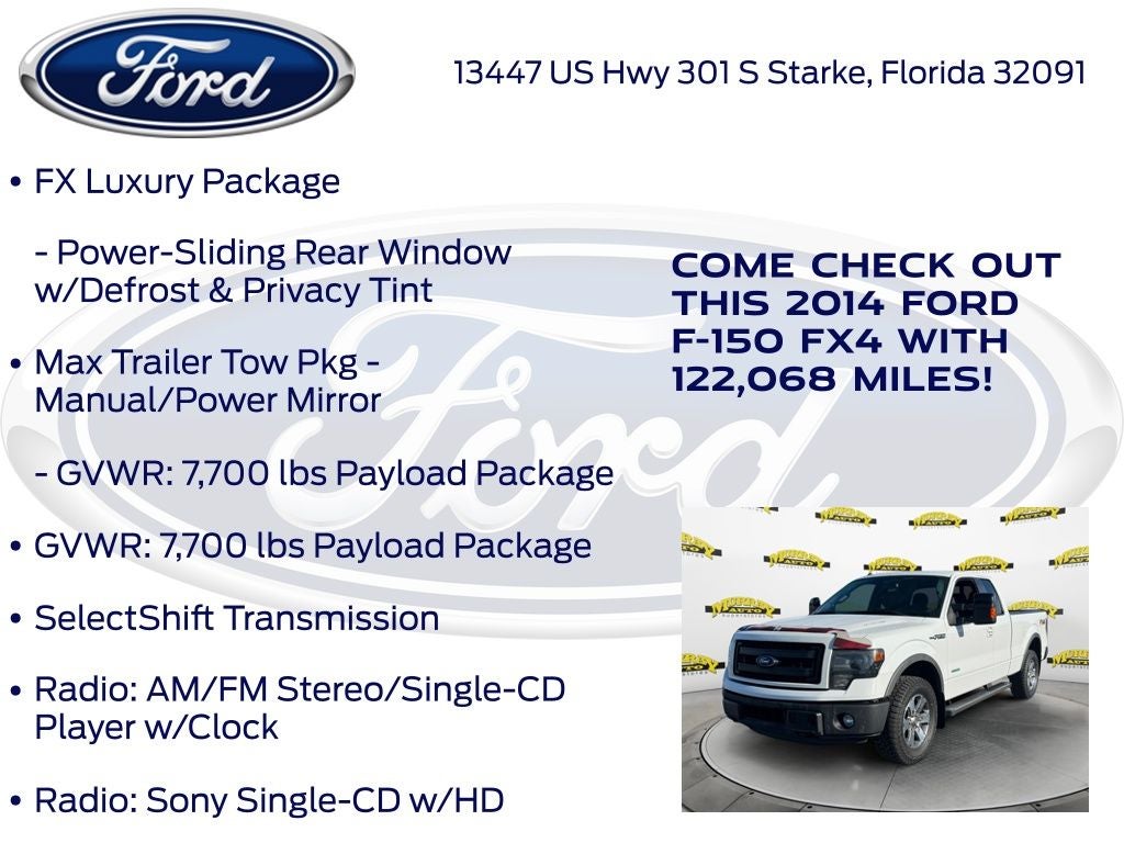 2014 Ford F-150 FX4