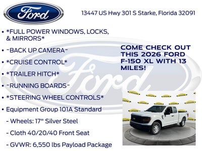 2026 Ford F-150 XL 101A