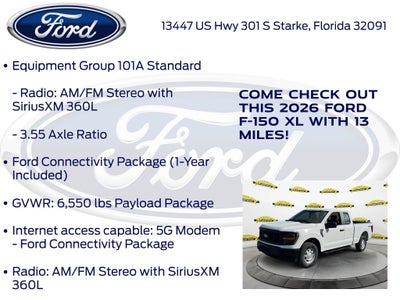 2026 Ford F-150 XL 101A