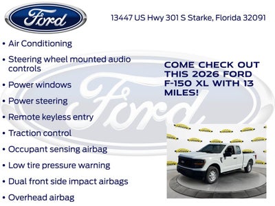 2026 Ford F-150 XL 101A