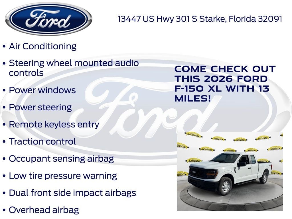 2026 Ford F-150 XL 101A