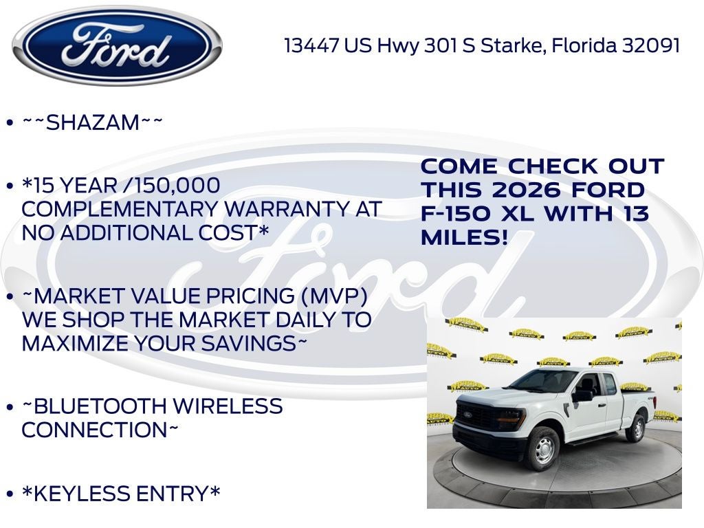 2026 Ford F-150 XL 101A