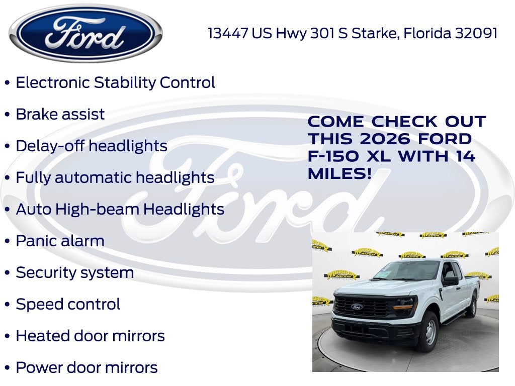 2026 Ford F-150 XL 101A