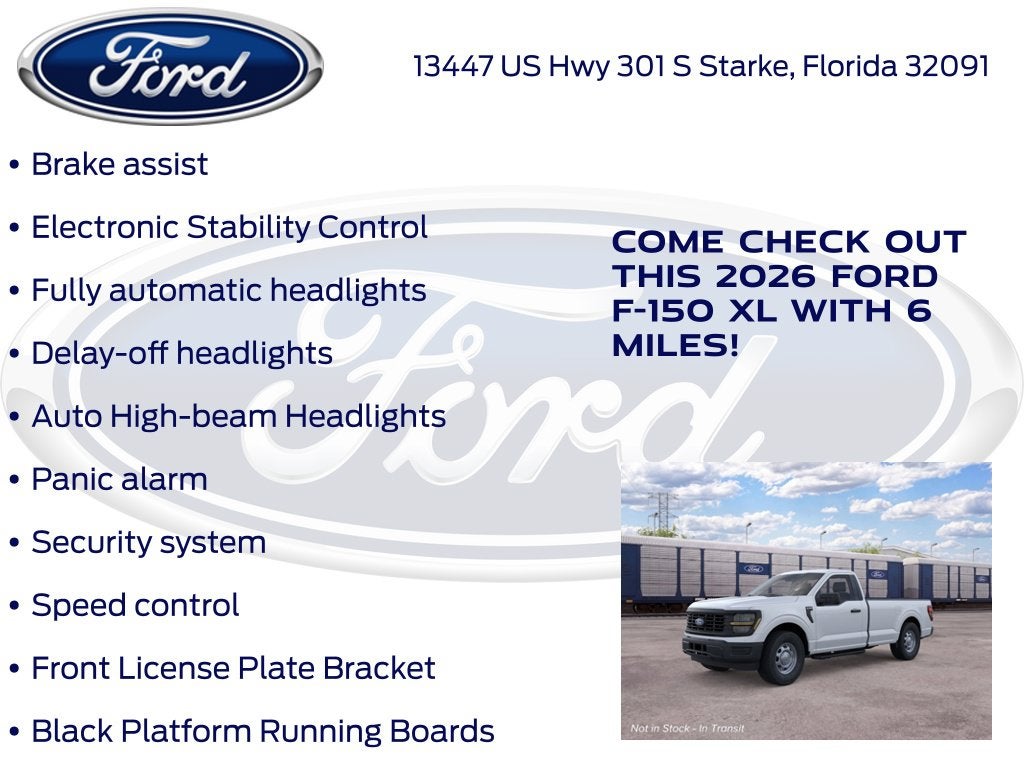 2026 Ford F-150 XL 101A