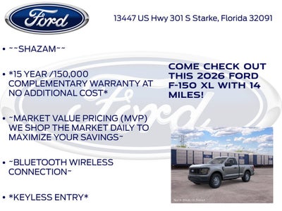 2026 Ford F-150 XL 101A