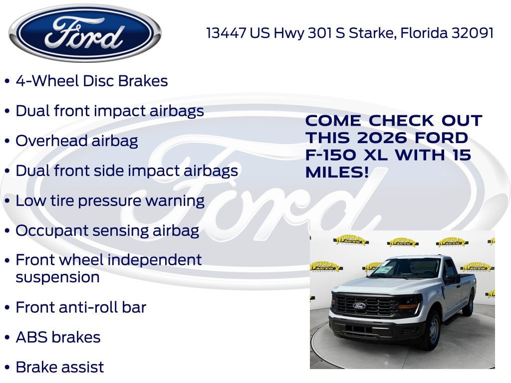 2026 Ford F-150 XL 101A