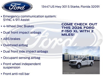 2026 Ford F-150 XL 101A