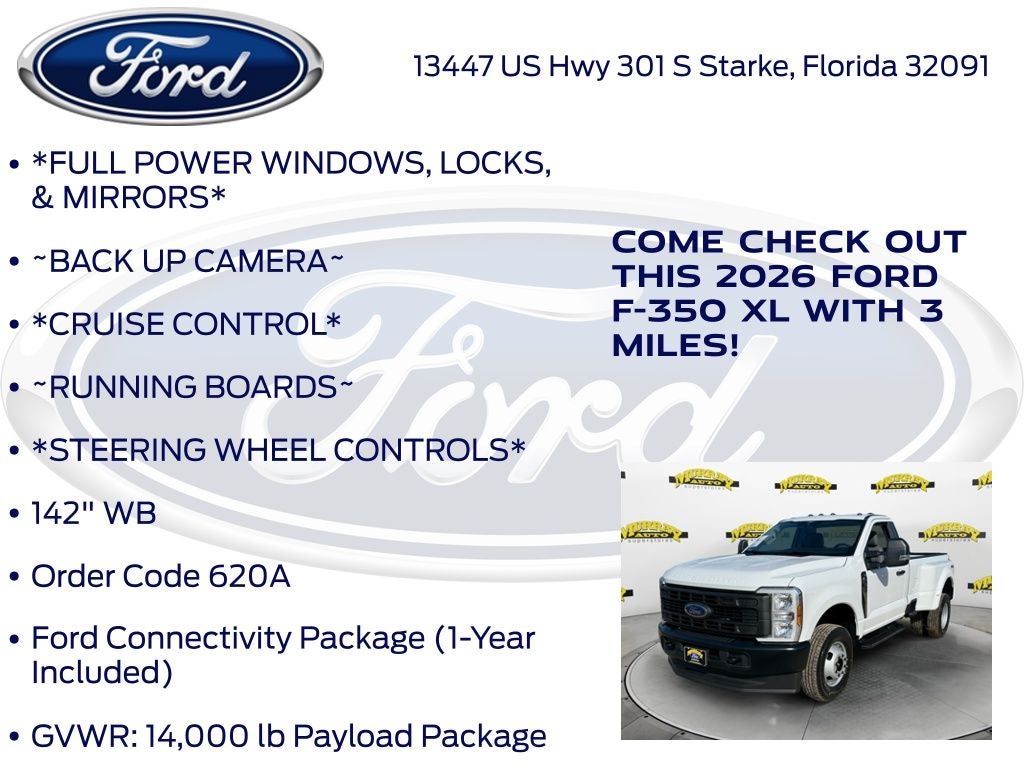 2026 Ford F-350SD XL DRW 620A