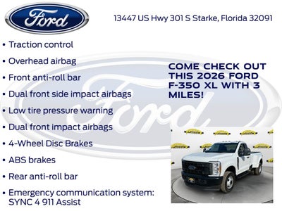 2026 Ford F-350SD XL DRW 620A