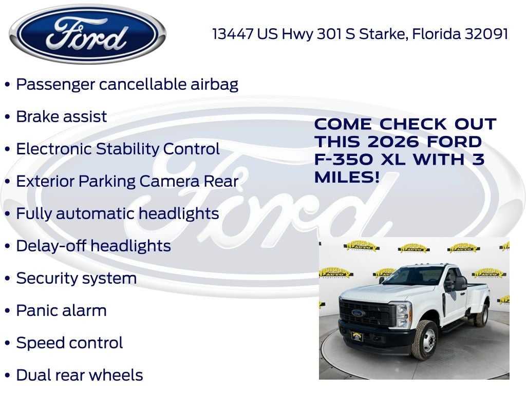 2026 Ford F-350SD XL DRW 620A