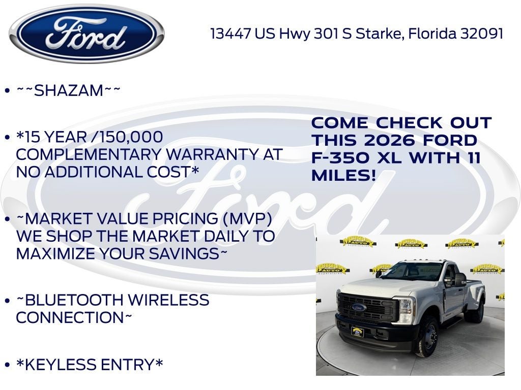 2026 Ford F-350SD XL DRW 620A