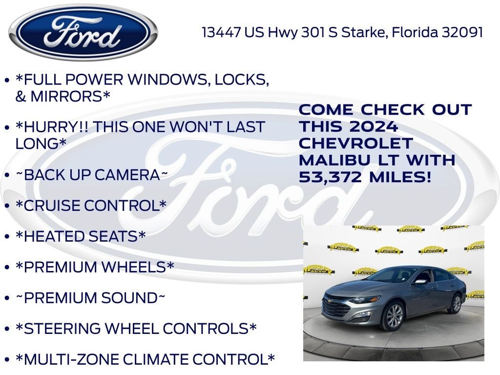 2024 Chevrolet Malibu LT 1LT