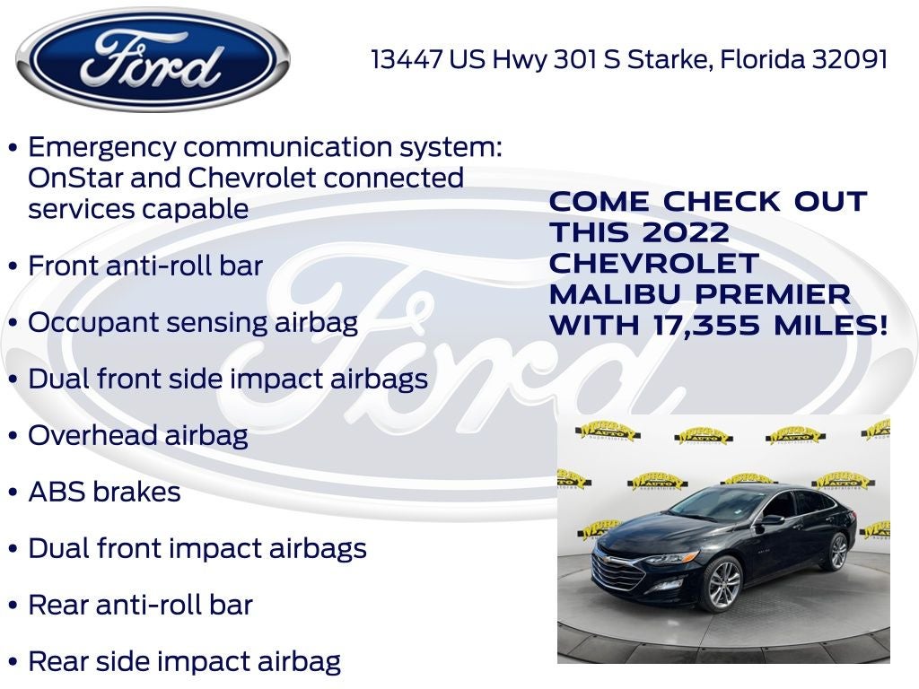 2022 Chevrolet Malibu Premier