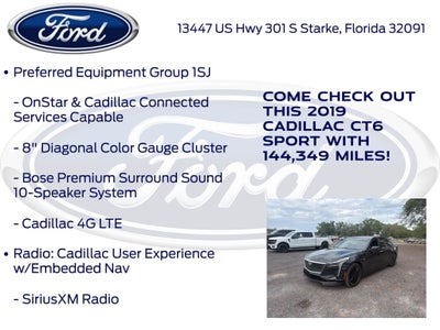 2019 Cadillac CT6 3.0L Twin Turbo Sport