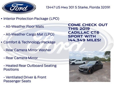 2019 Cadillac CT6 3.0L Twin Turbo Sport