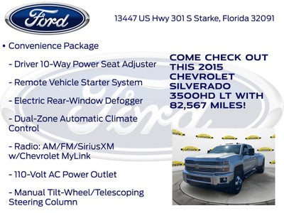 2015 Chevrolet Silverado 3500HD LT
