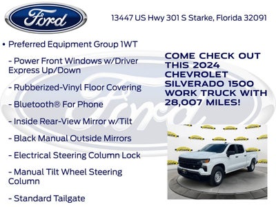 2024 Chevrolet Silverado 1500 WT