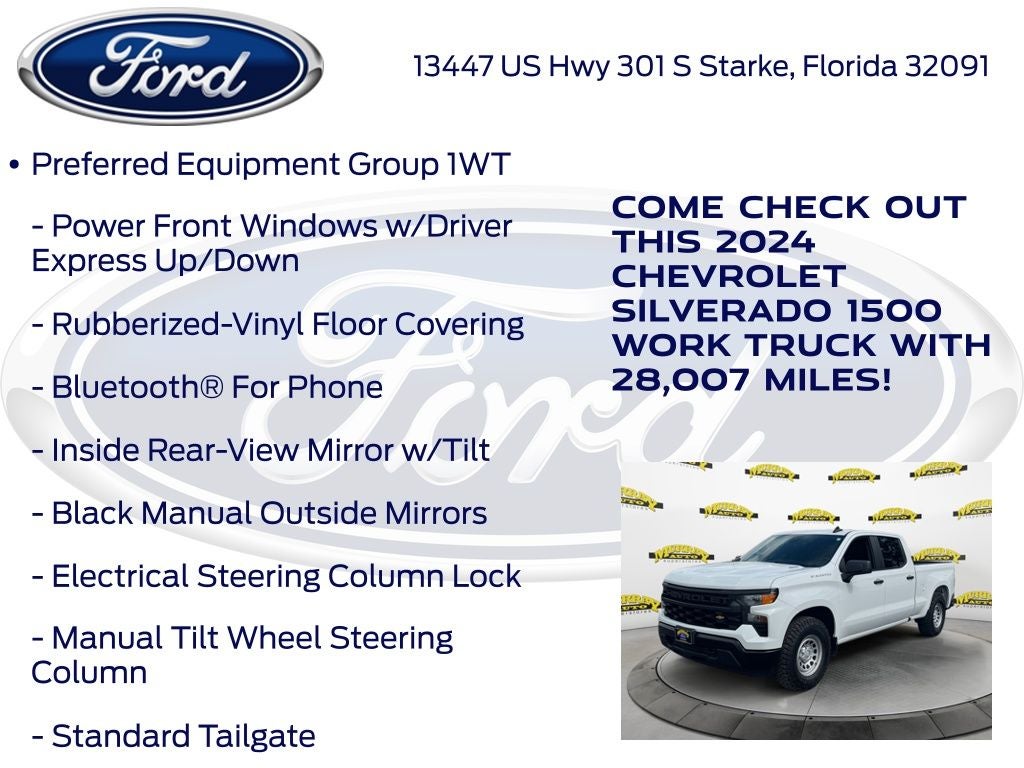 2024 Chevrolet Silverado 1500 WT