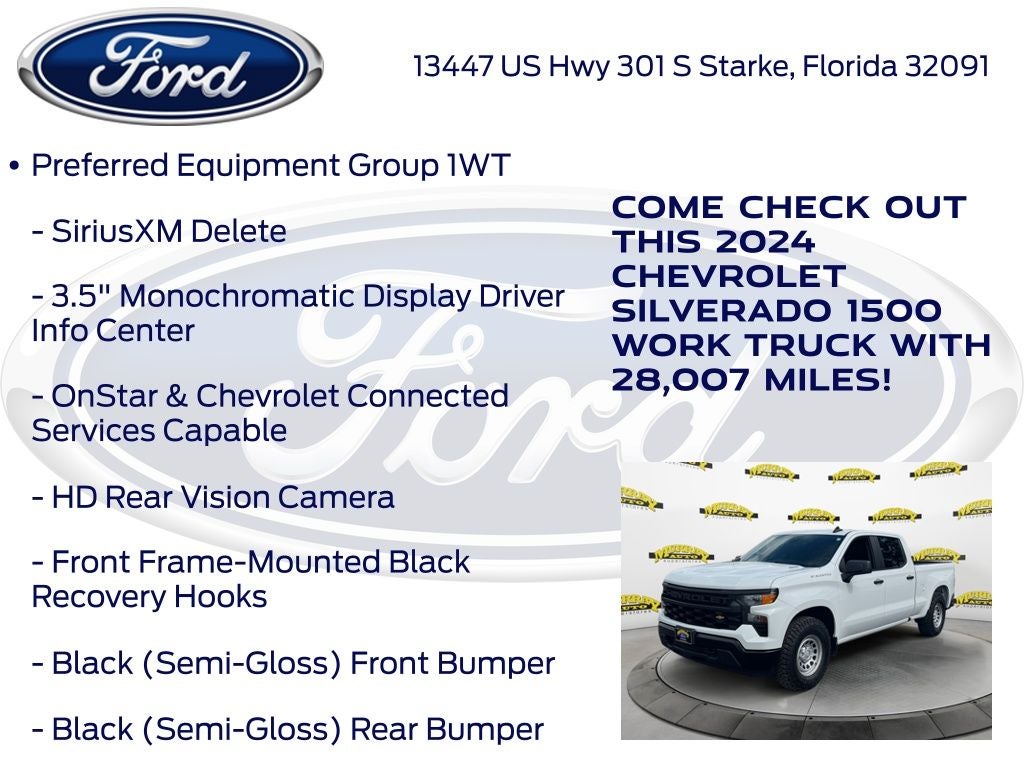 2024 Chevrolet Silverado 1500 WT