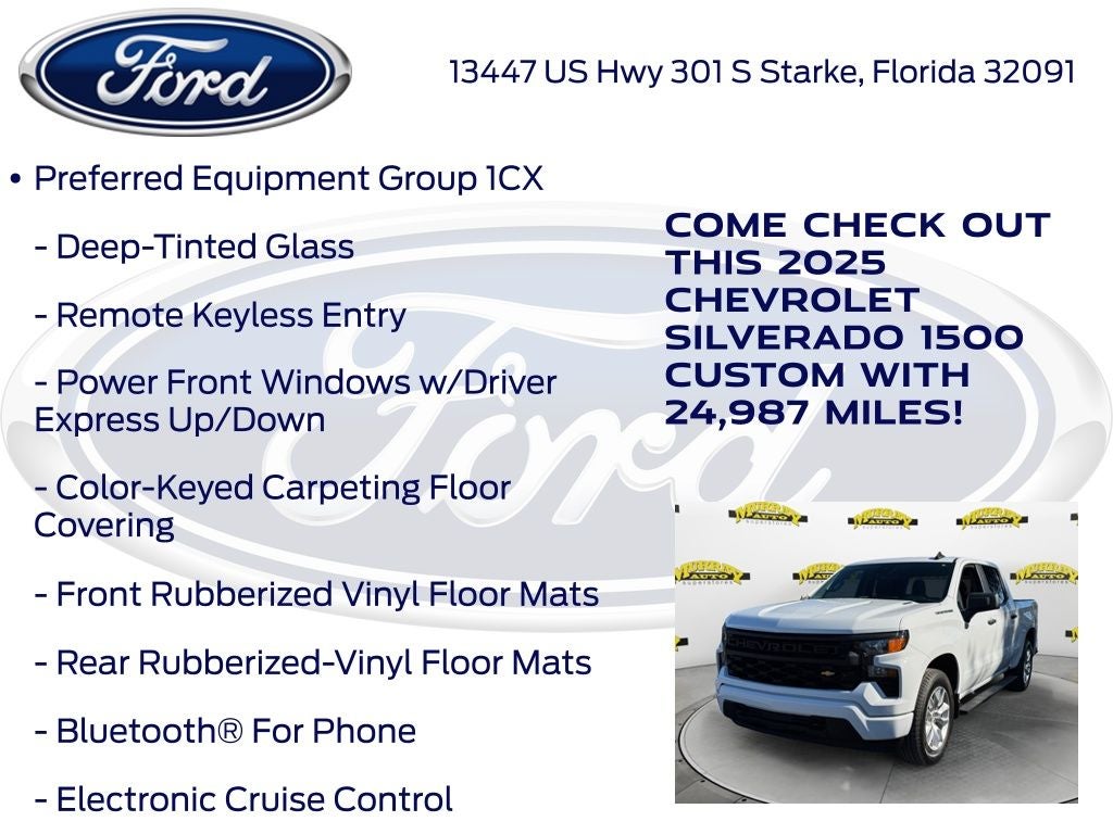 2025 Chevrolet Silverado 1500 Custom