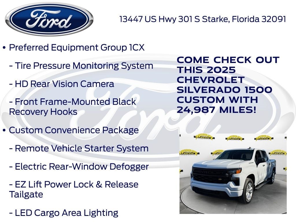 2025 Chevrolet Silverado 1500 Custom