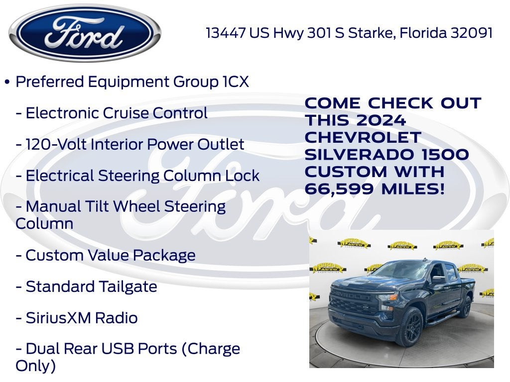 2024 Chevrolet Silverado 1500 Custom