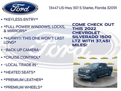 2022 Chevrolet Silverado 1500 LTZ