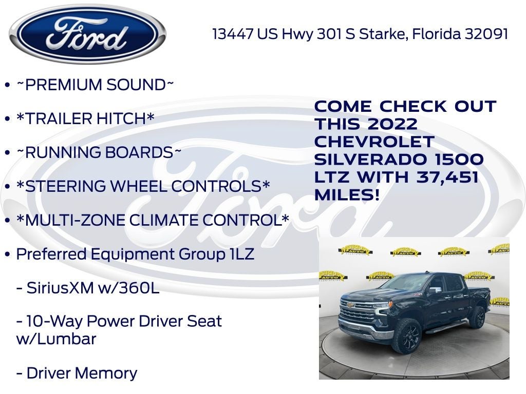 2022 Chevrolet Silverado 1500 LTZ