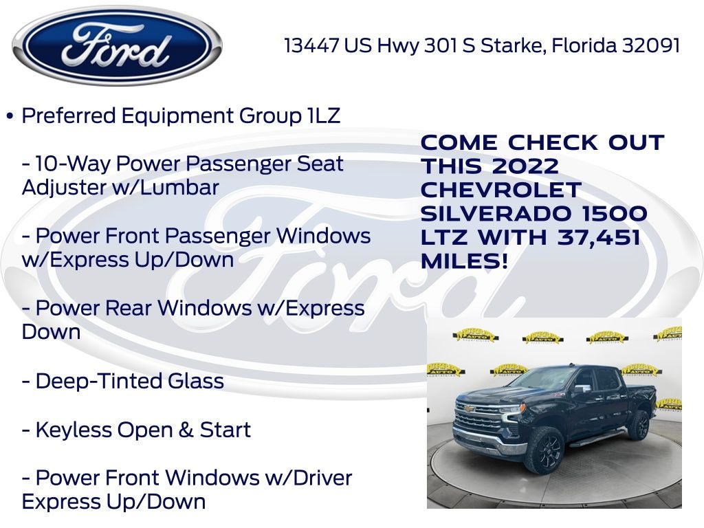 2022 Chevrolet Silverado 1500 LTZ