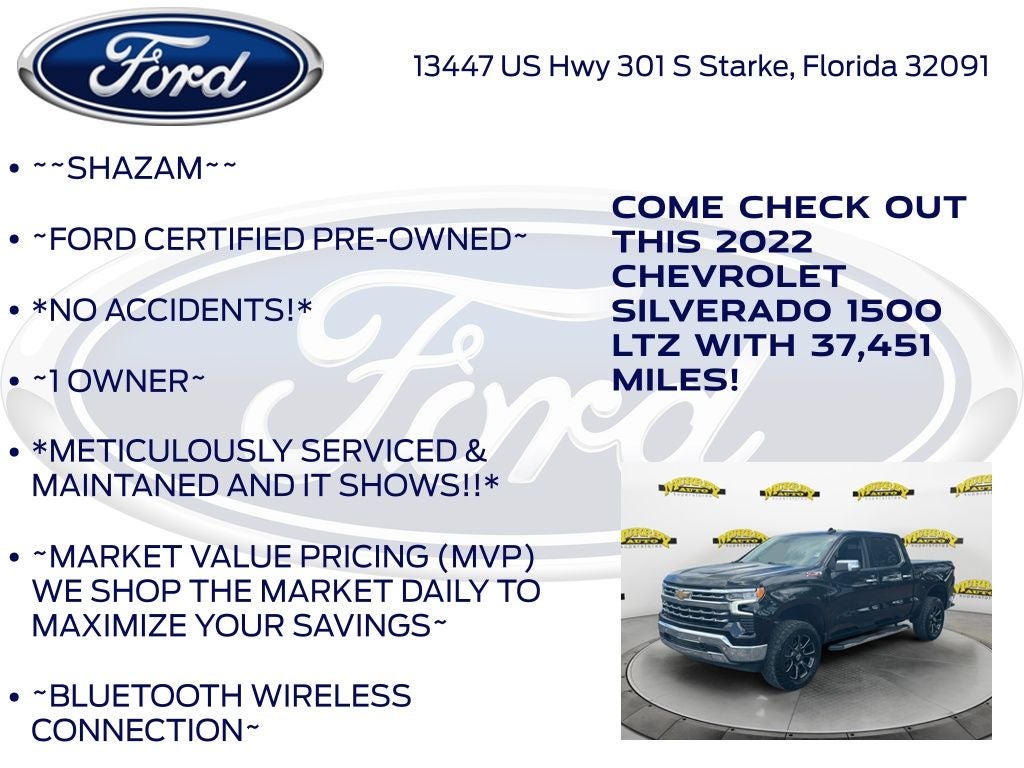 2022 Chevrolet Silverado 1500 LTZ