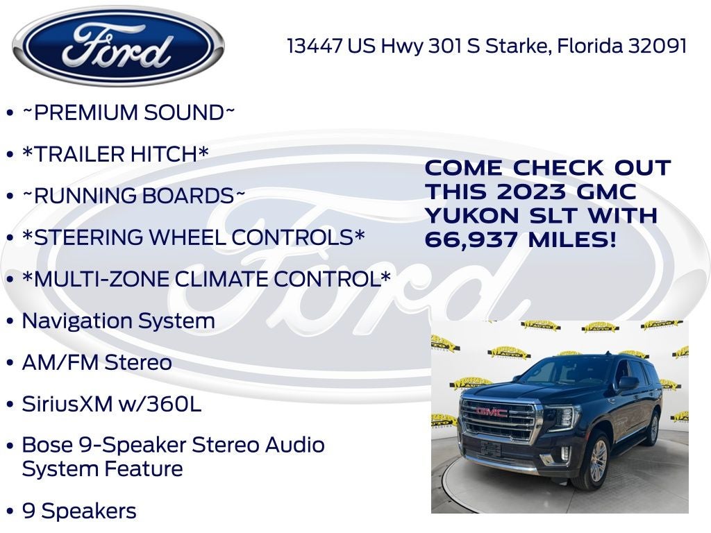 2023 GMC Yukon SLT