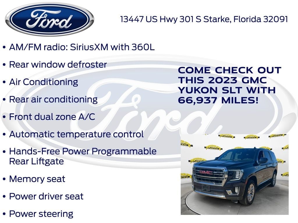 2023 GMC Yukon SLT