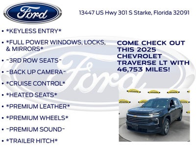 2025 Chevrolet Traverse LT 1LT