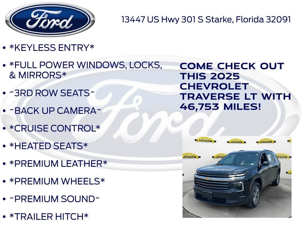 2025 Chevrolet Traverse LT 1LT