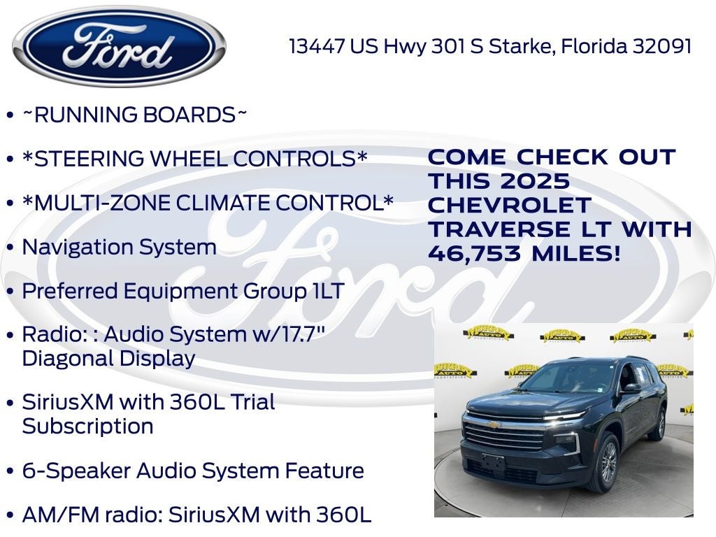 2025 Chevrolet Traverse LT 1LT