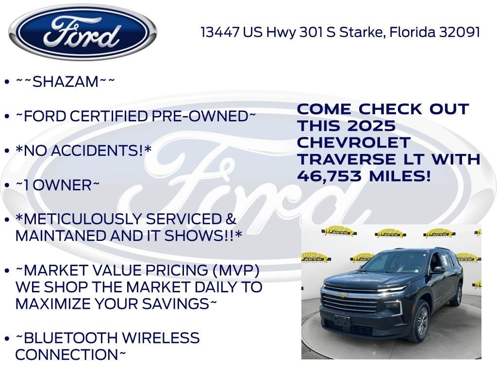 2025 Chevrolet Traverse LT 1LT
