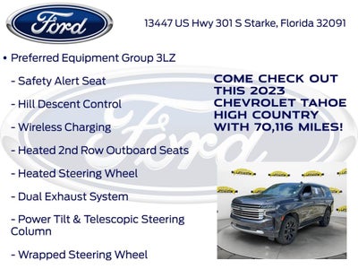 2023 Chevrolet Tahoe High Country