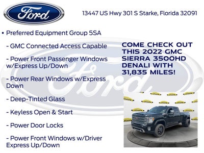 2022 GMC Sierra 3500HD Denali