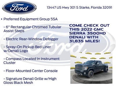 2022 GMC Sierra 3500HD Denali