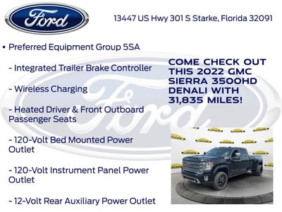 2022 GMC Sierra 3500HD Denali